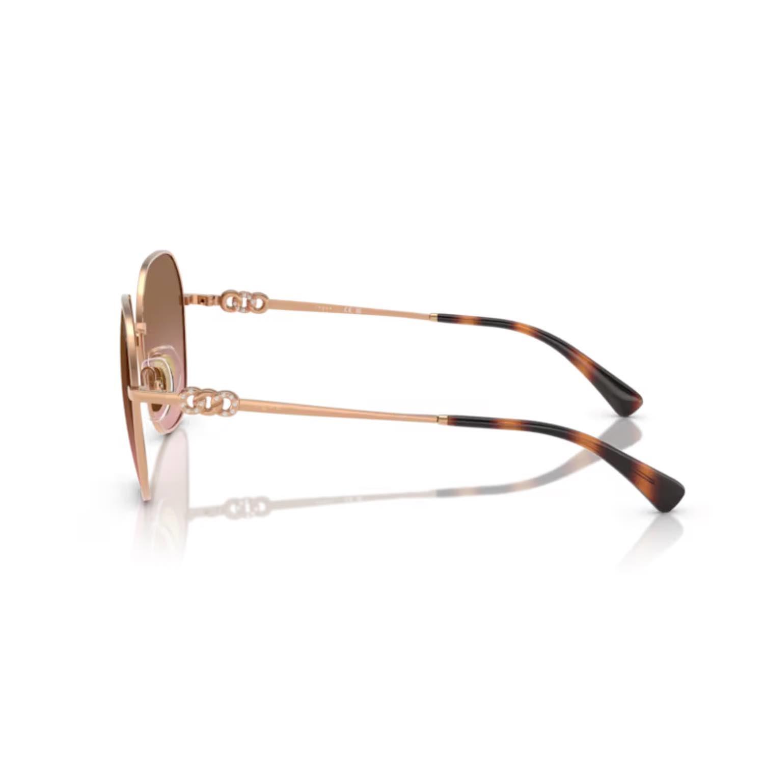 Vogue VO 4318SB 515214 55 Kadın Geometrik Rose Gold Metal Güneş Gözlüğü