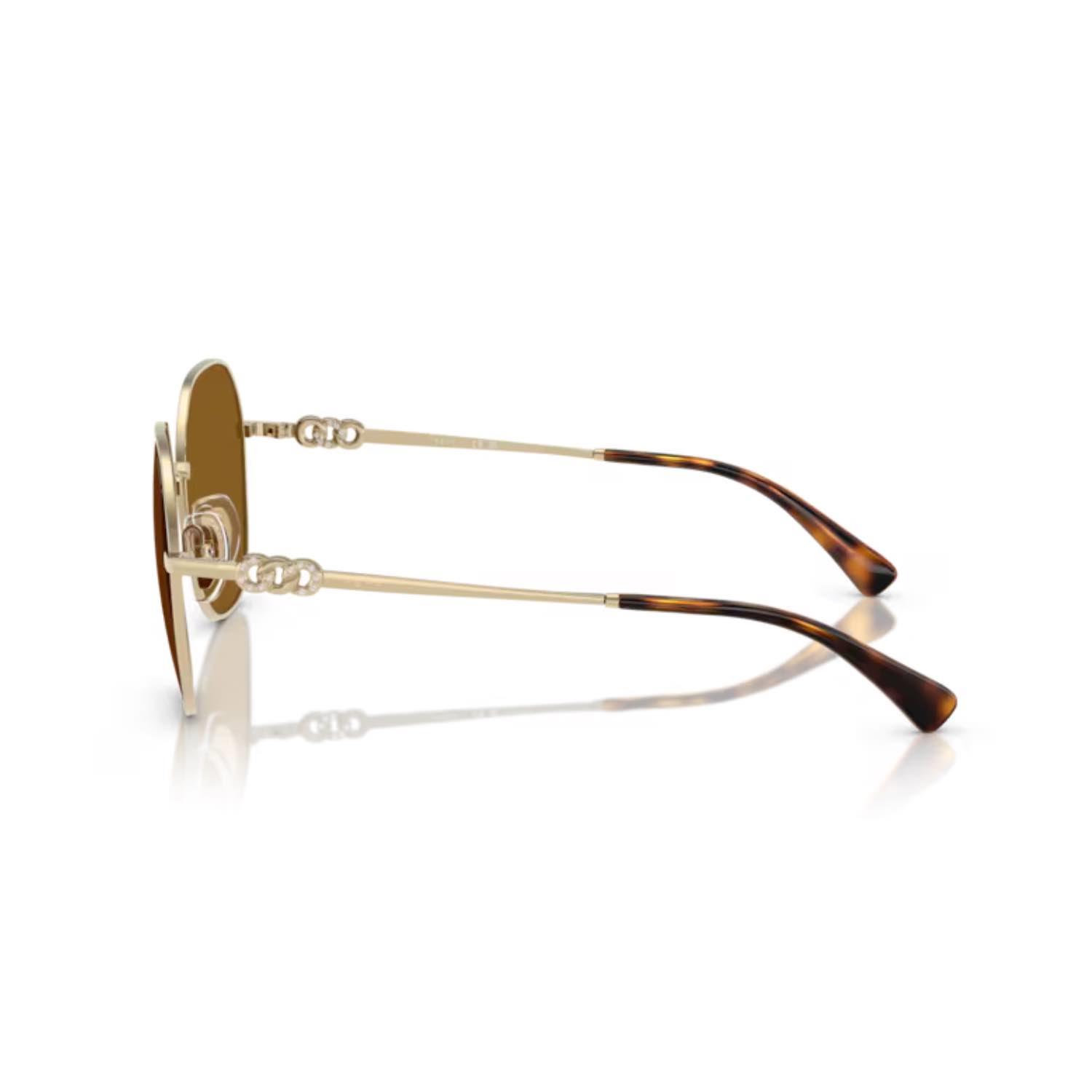 Vogue VO 4318SB 84883 55 Kadın Geometrik Gold Metal Güneş Gözlüğü