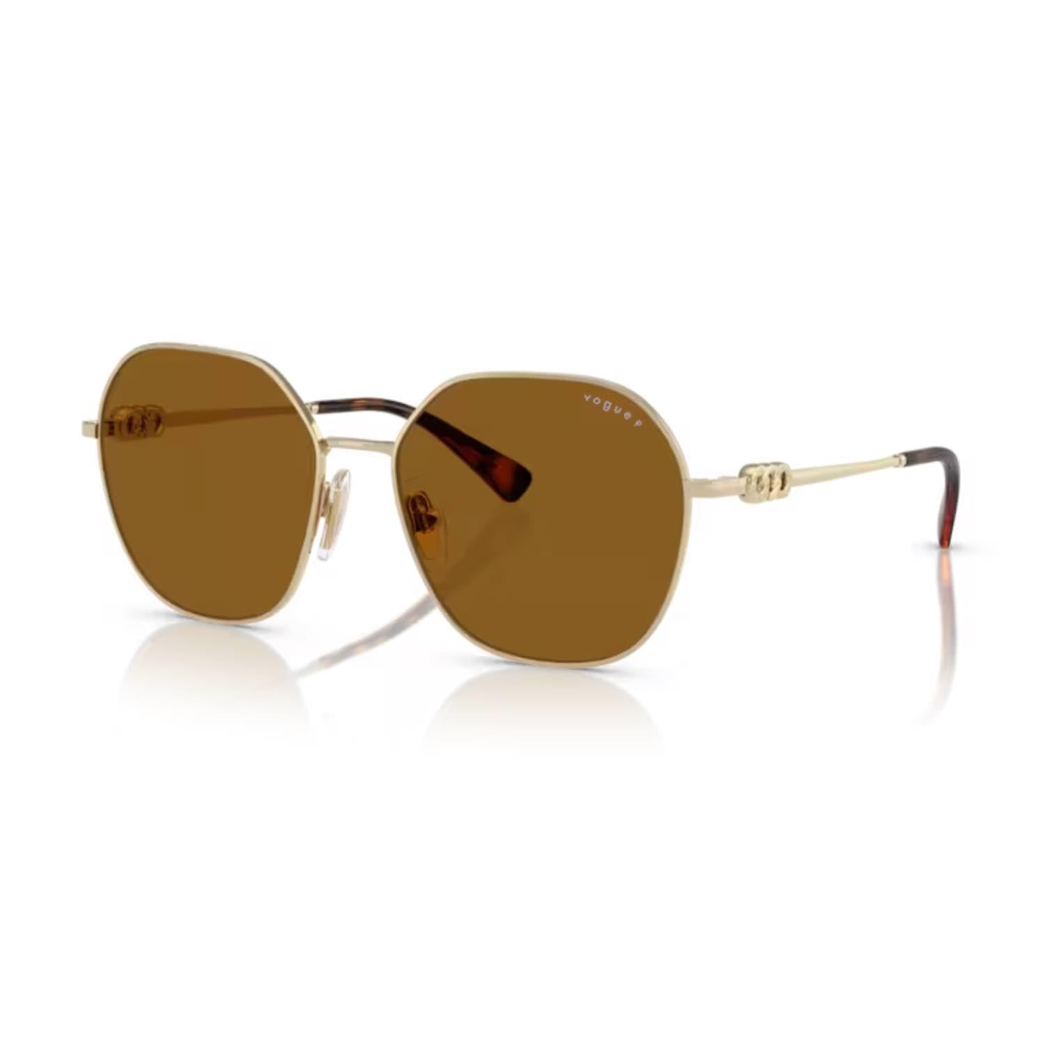 Vogue VO 4318SB 84883 55 Kadın Geometrik Gold Metal Güneş Gözlüğü