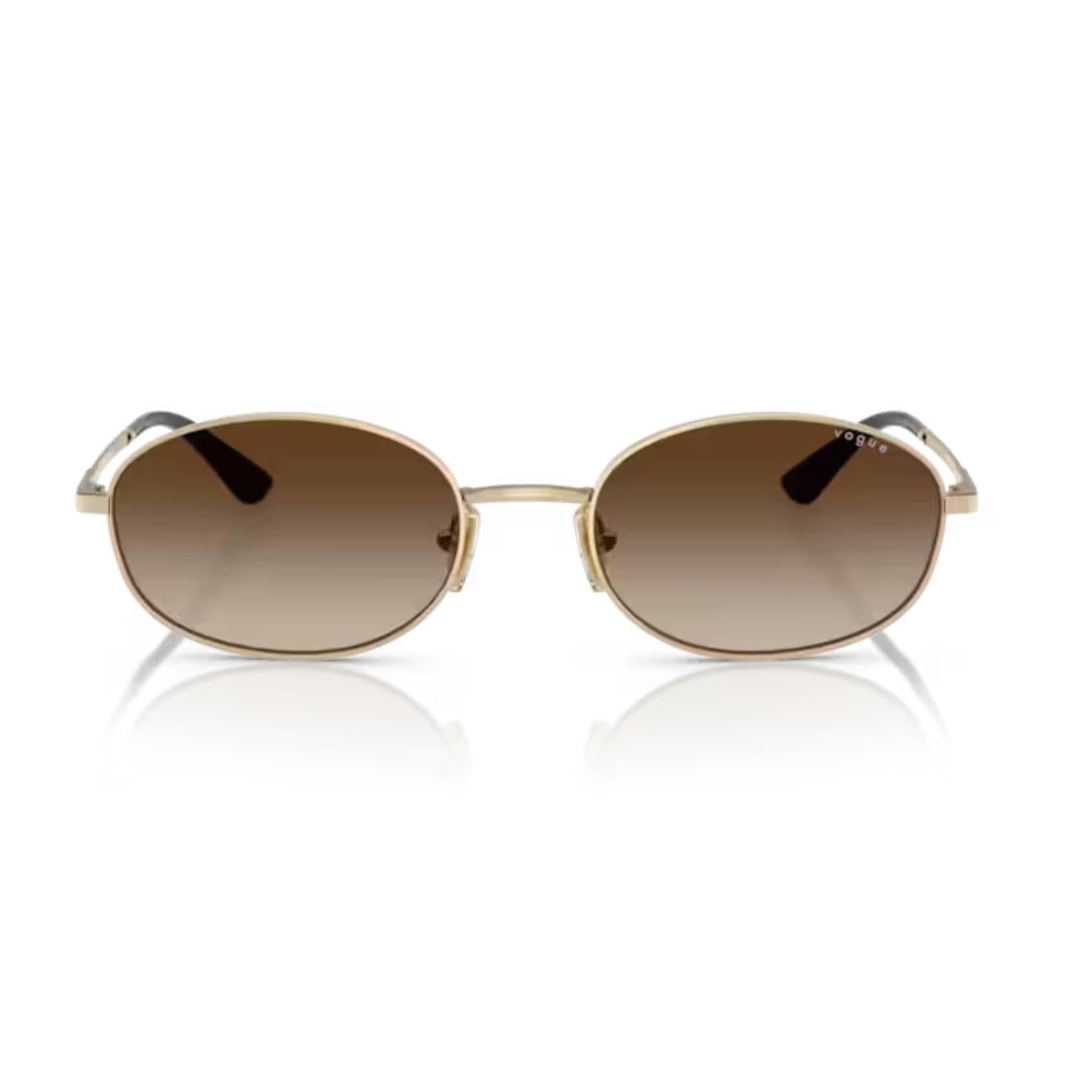Vogue VO 4323S 84813 56 Kadın Oval Gold Metal Güneş Gözlüğü