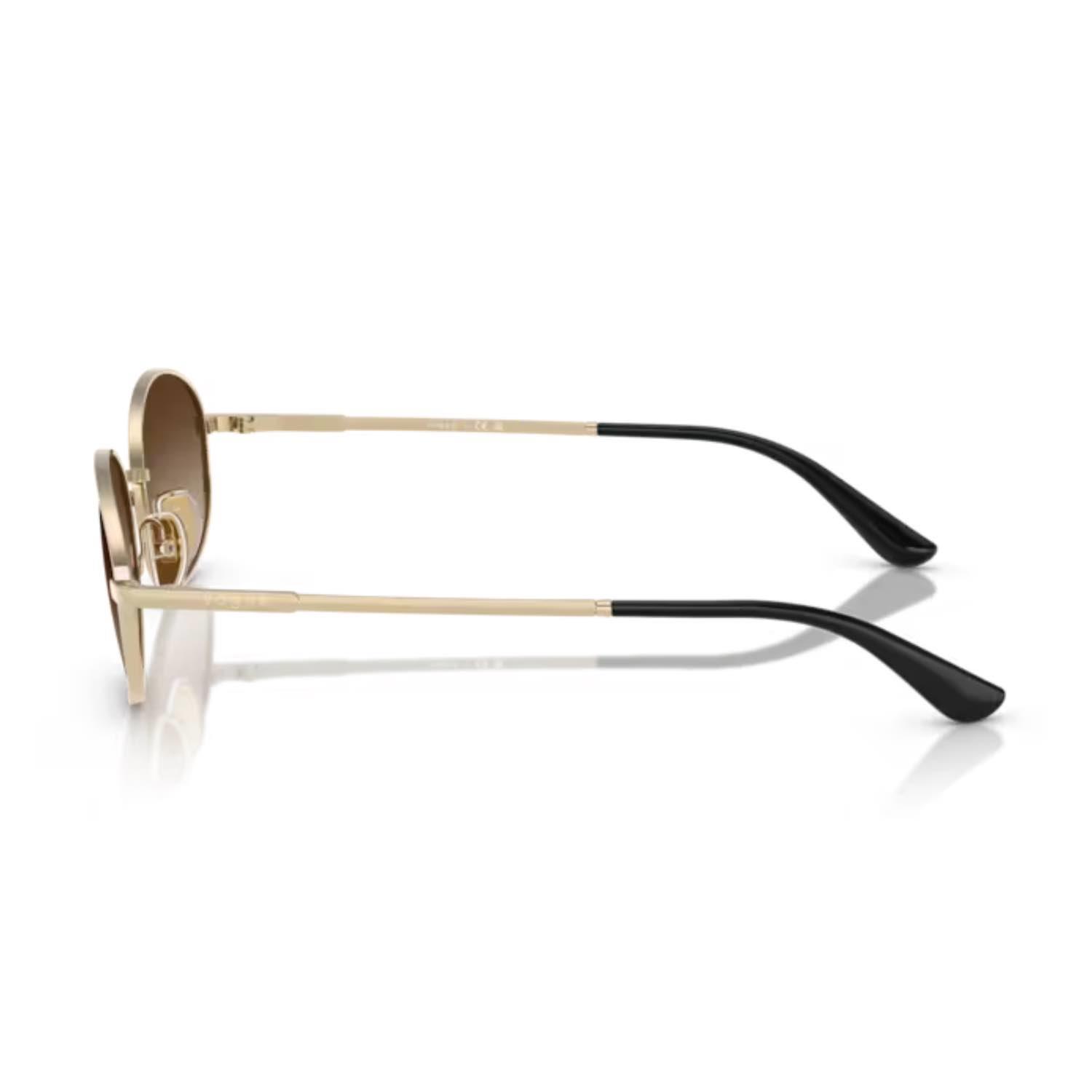 Vogue VO 4323S 84813 56 Kadın Oval Gold Metal Güneş Gözlüğü