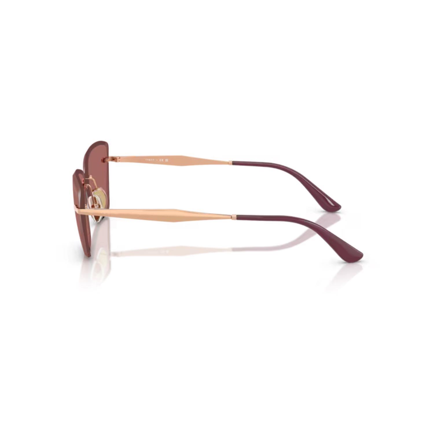 Vogue VO 4332S 515269 59 Kadın Cat Eye Gold Metal Güneş Gözlüğü