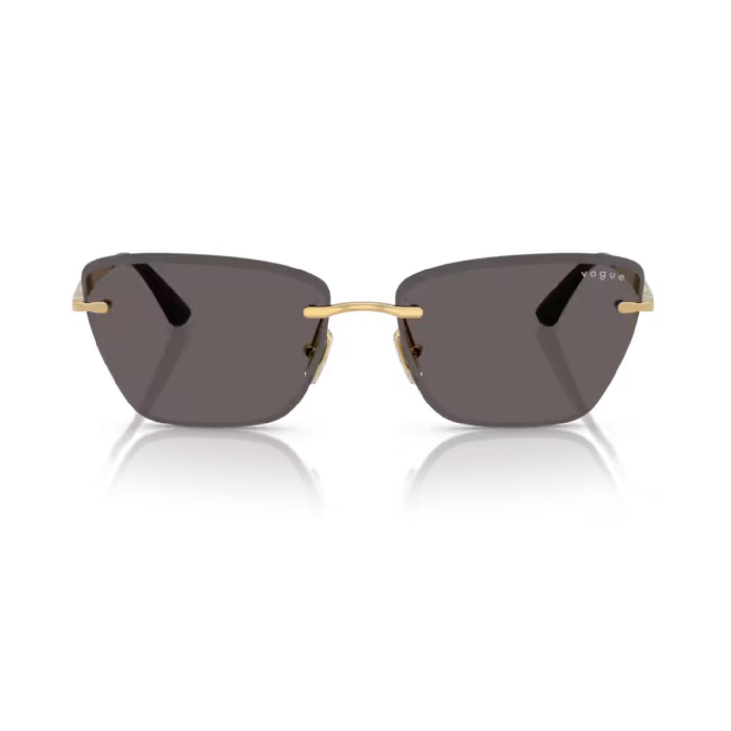 Vogue VO 4332S 28087 59 Kadın Cat Eye Gold Metal Güneş Gözlüğü