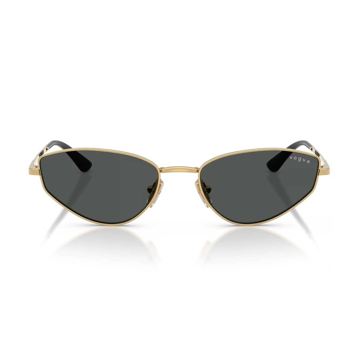 Vogue VO 4339S 28087 56 Kadın Cat Eye Gold Metal Güneş Gözlüğü