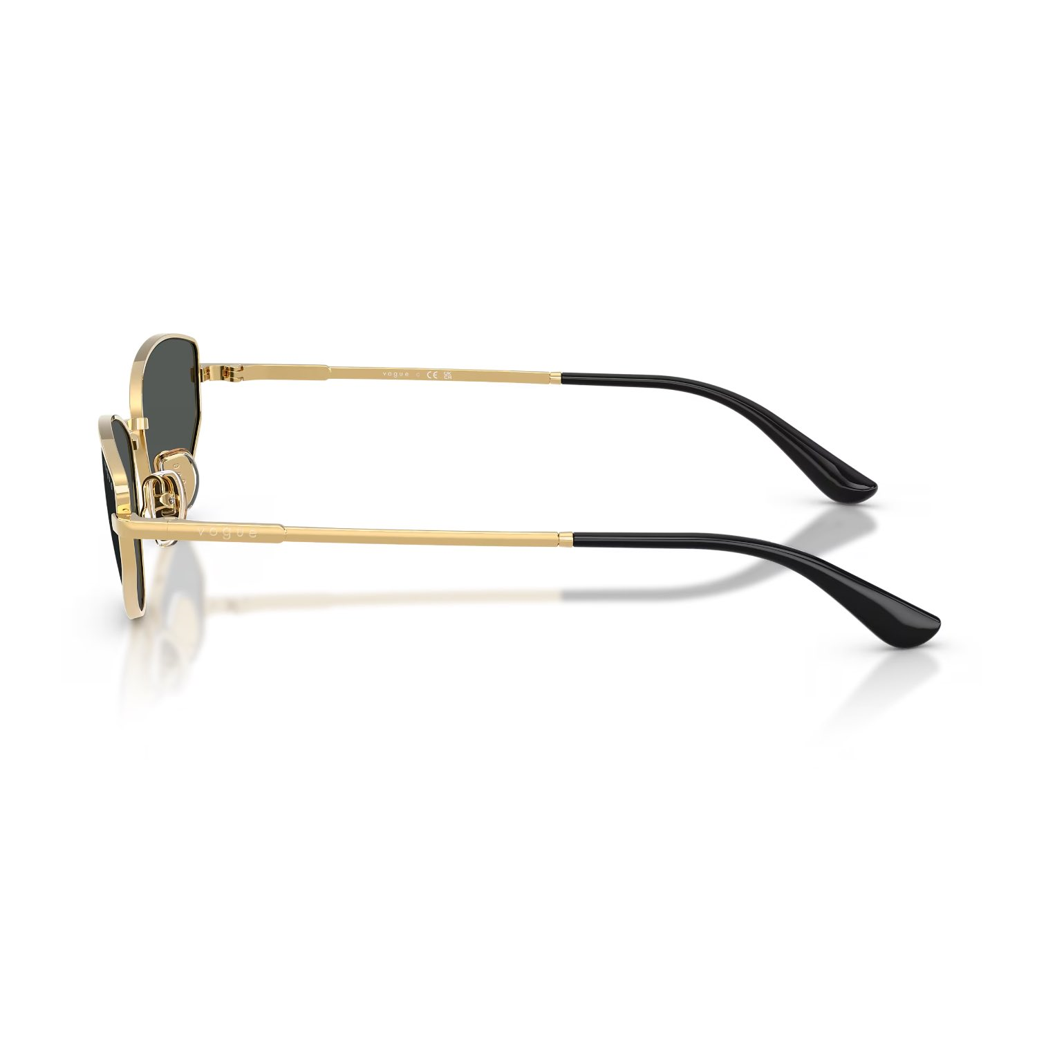 Vogue VO 4339S 28087 56 Kadın Cat Eye Gold Metal Güneş Gözlüğü