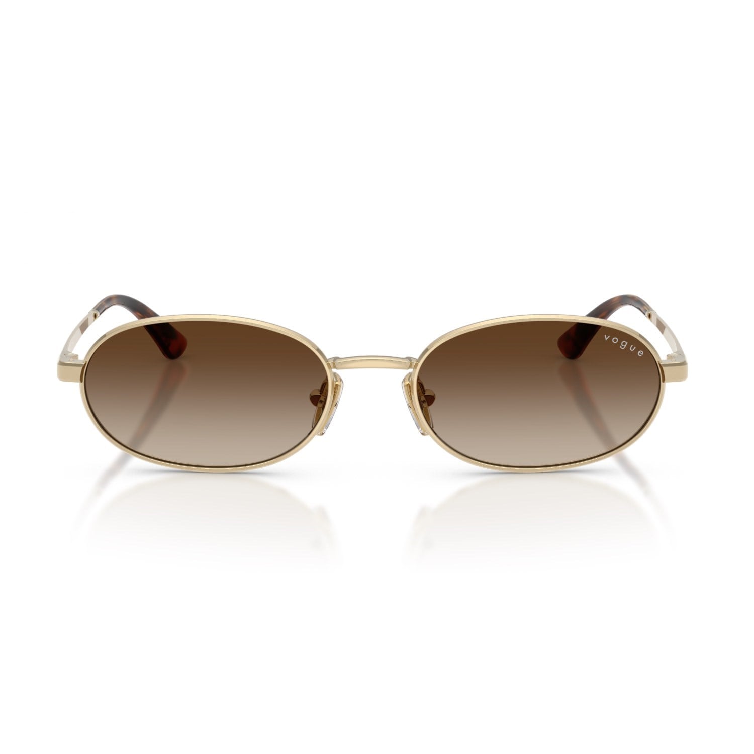 Vogue VO 4353S 84813 54 Kadın Oval Gold Metal Güneş Gözlüğü