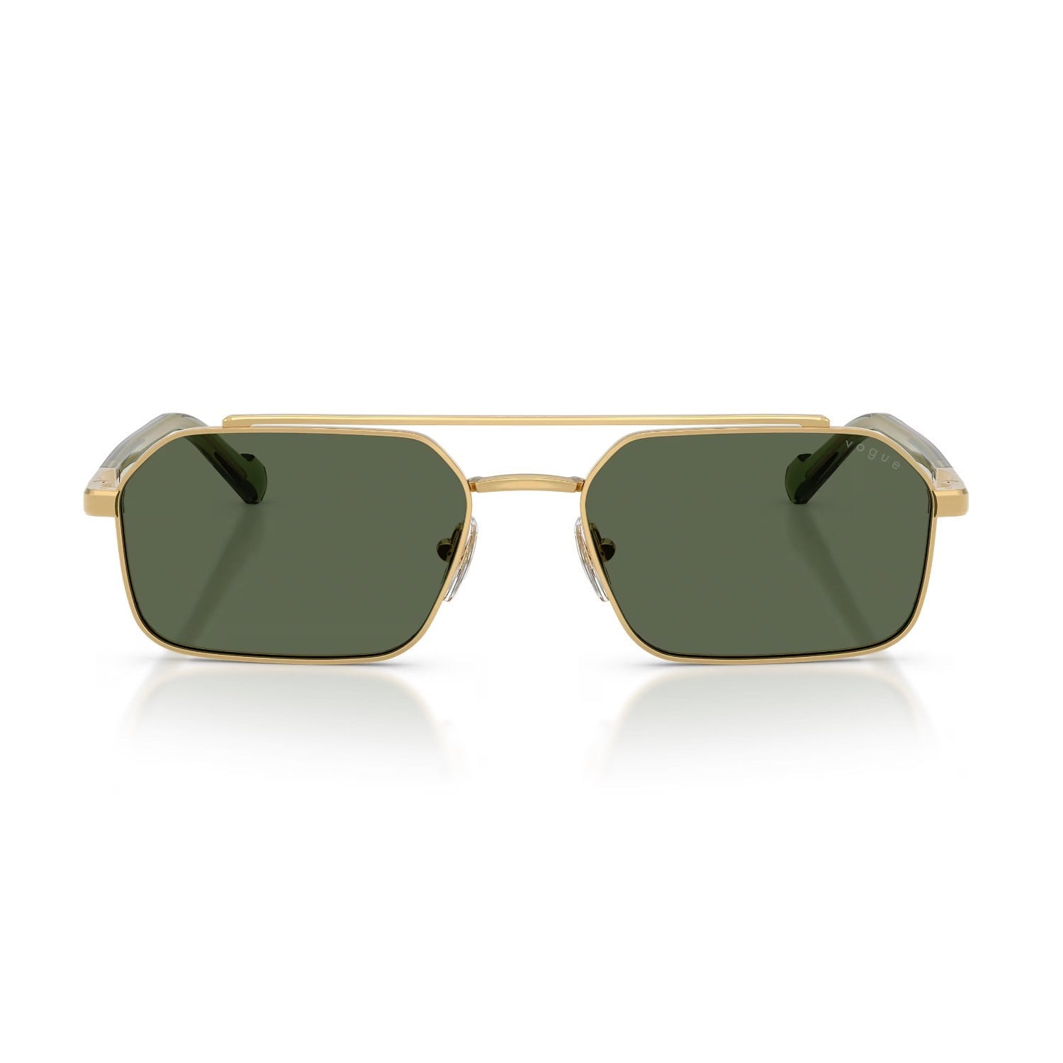 Vogue VO 4356S 28071 57 Erkek Geometrik Gold Metal Güneş Gözlüğü