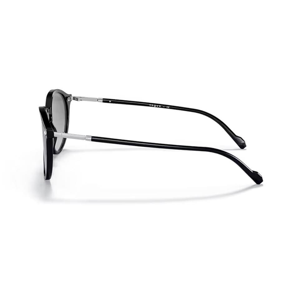 Vogue VO 5432S W4411 51 Unisex Siyah Yuvarlak Güneş Gözlüğü