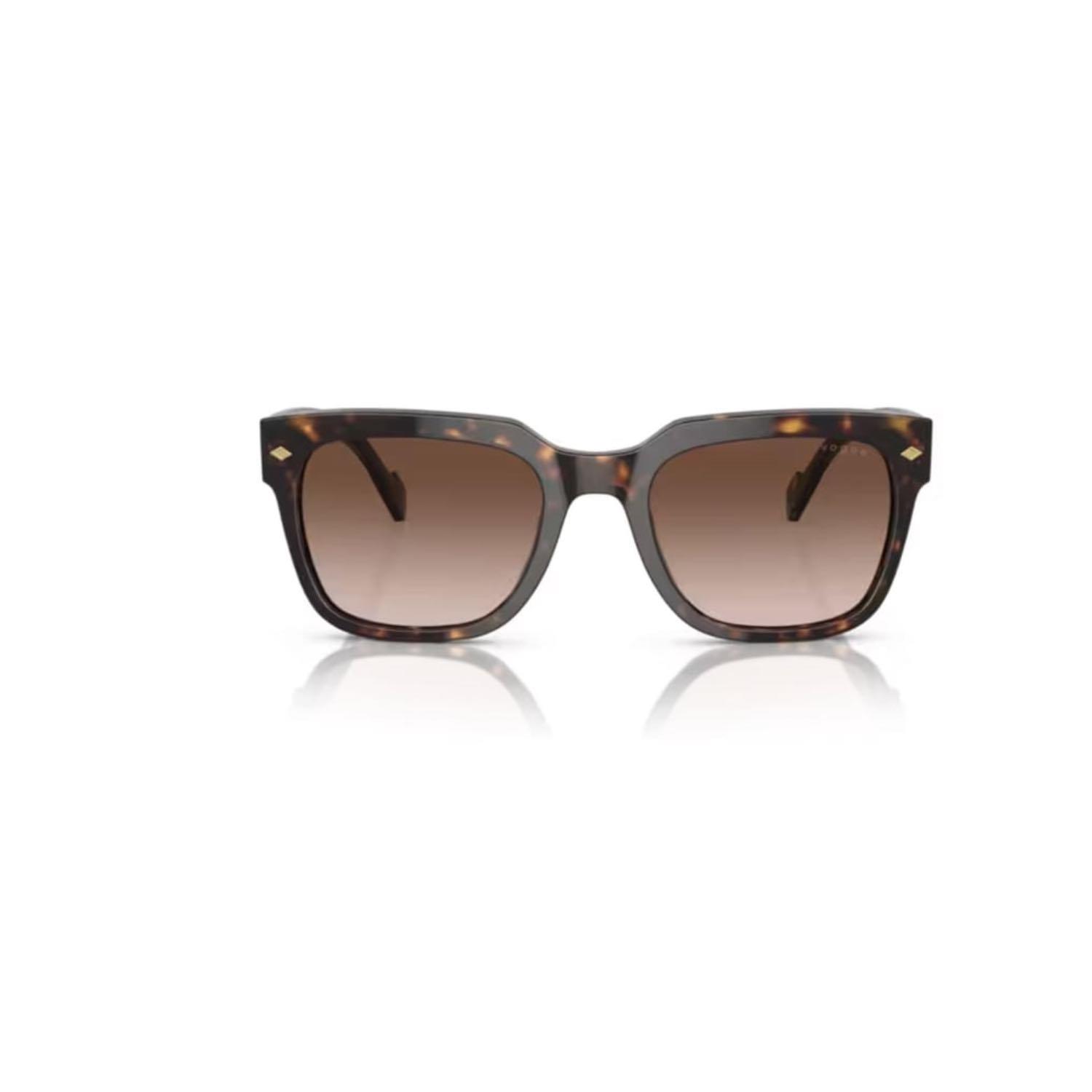 Vogue VO 5490S W65613 54 Unisex Kare Kahverengi Kemik Güneş Gözlüğü