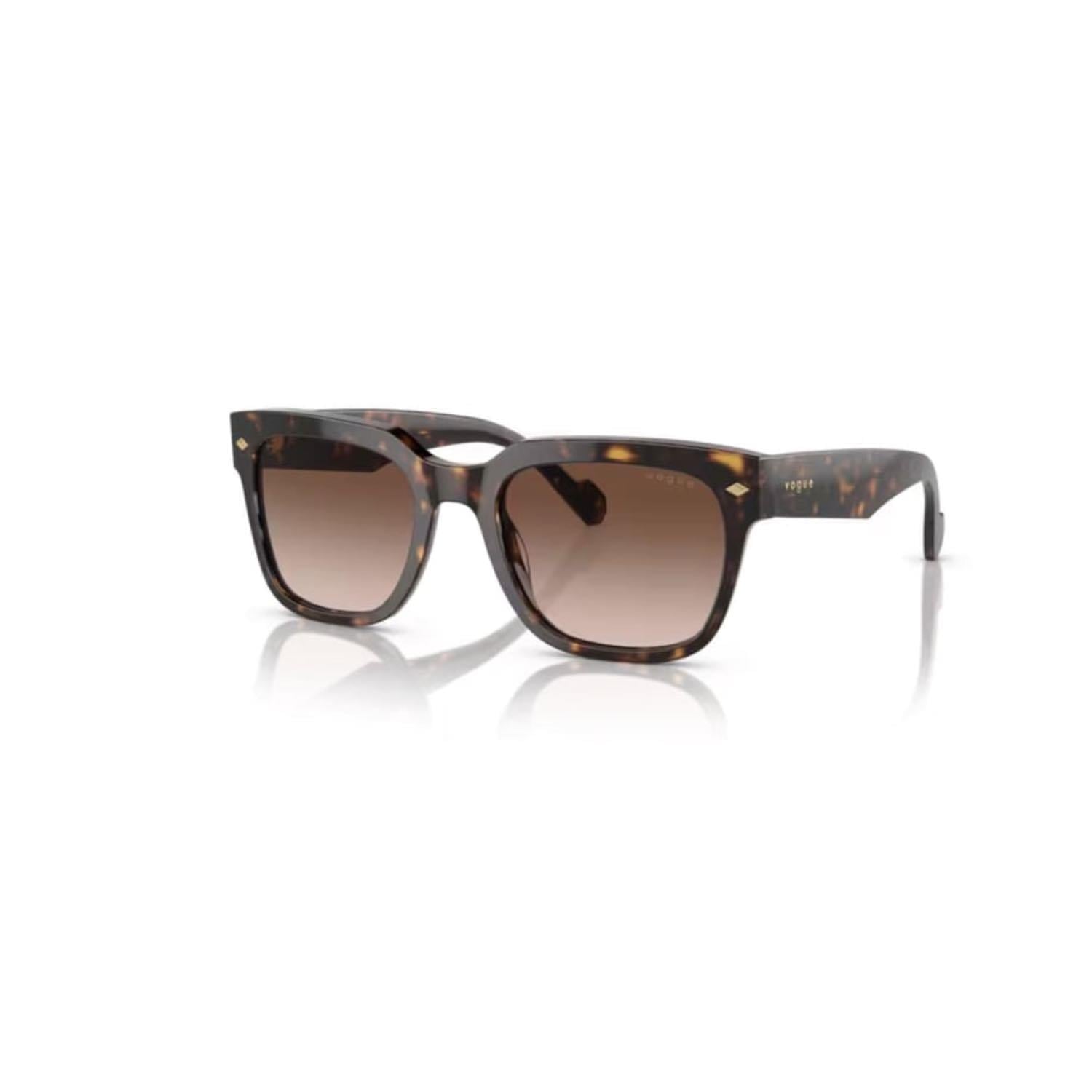 Vogue VO 5490S W65613 54 Unisex Kare Kahverengi Kemik Güneş Gözlüğü