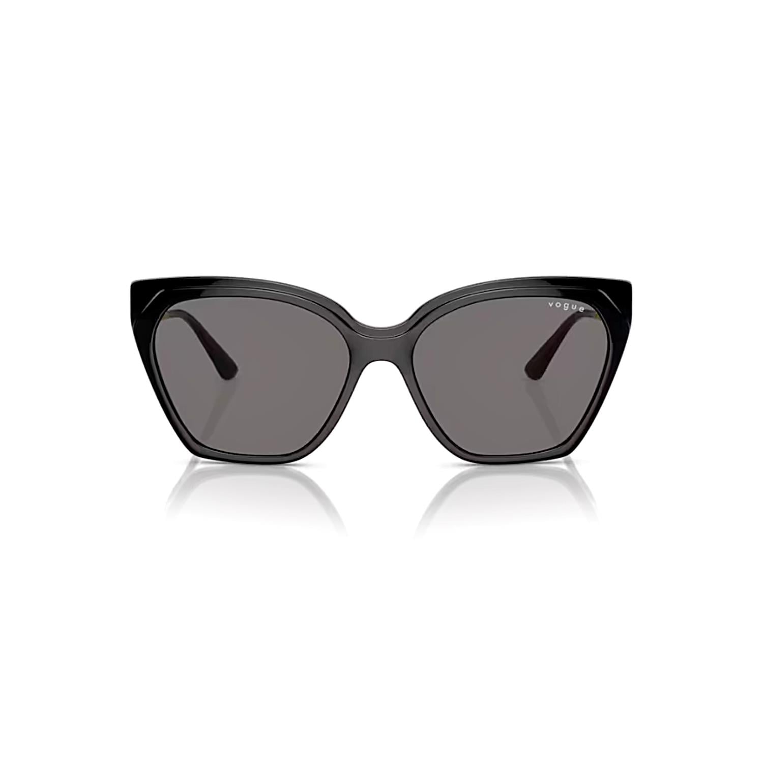 Vogue VO 5521S W4487 57 Kadın Cat Eye Siyah Kemik Güneş Gözlüğü 
