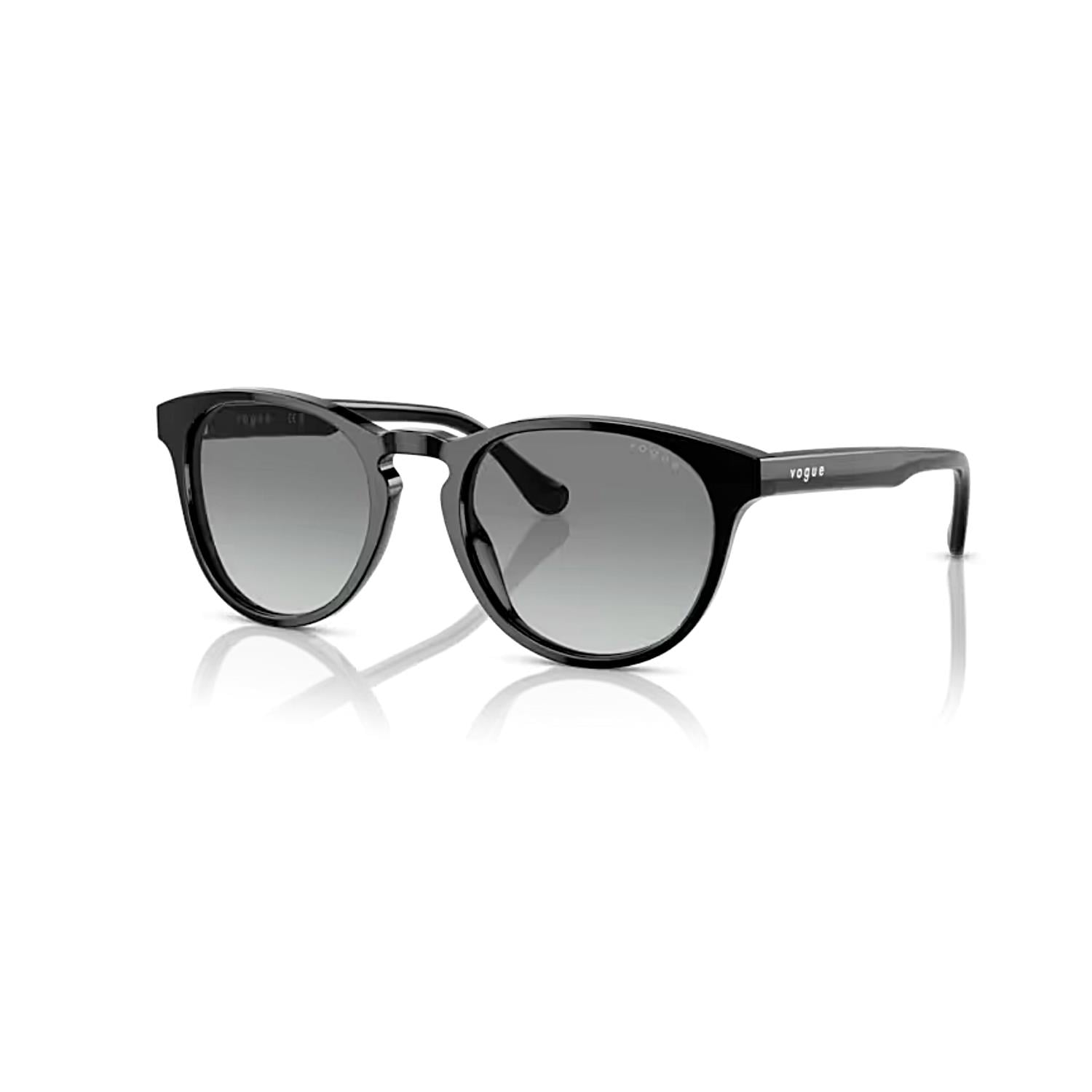 Vogue VO 5536SI W4411 52 Unisex Oval Siyah Kemik Güneş Gözlüğü