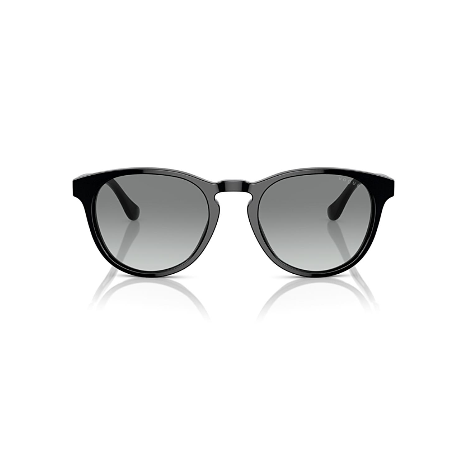 Vogue VO 5536SI W4411 52 Unisex Oval Siyah Kemik Güneş Gözlüğü