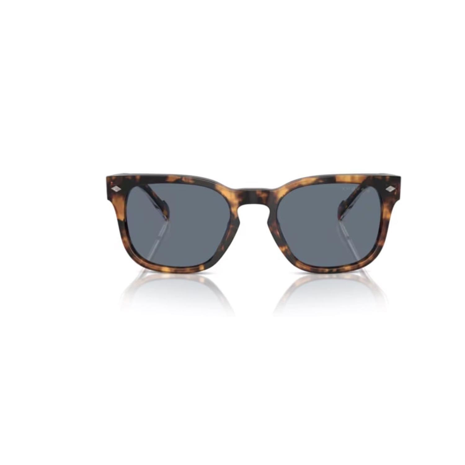 Vogue VO 5571S 28194Y 53 Polarize Erkek Kare Kahverengi Kemik Güneş Gözlüğü