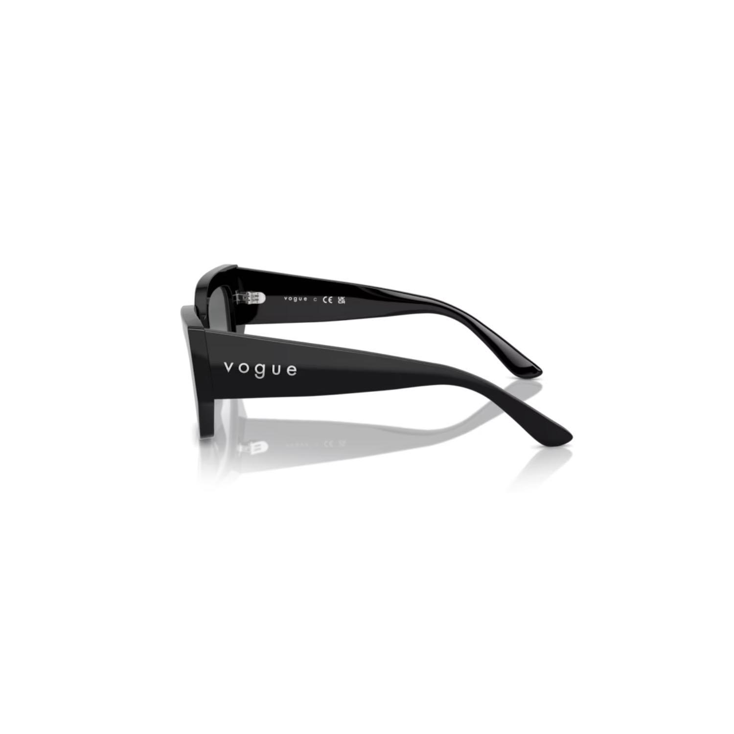 Vogue VO 5583S W4411 51 Kadın Geometrik Siyah Kemik Güneş Gözlüğü