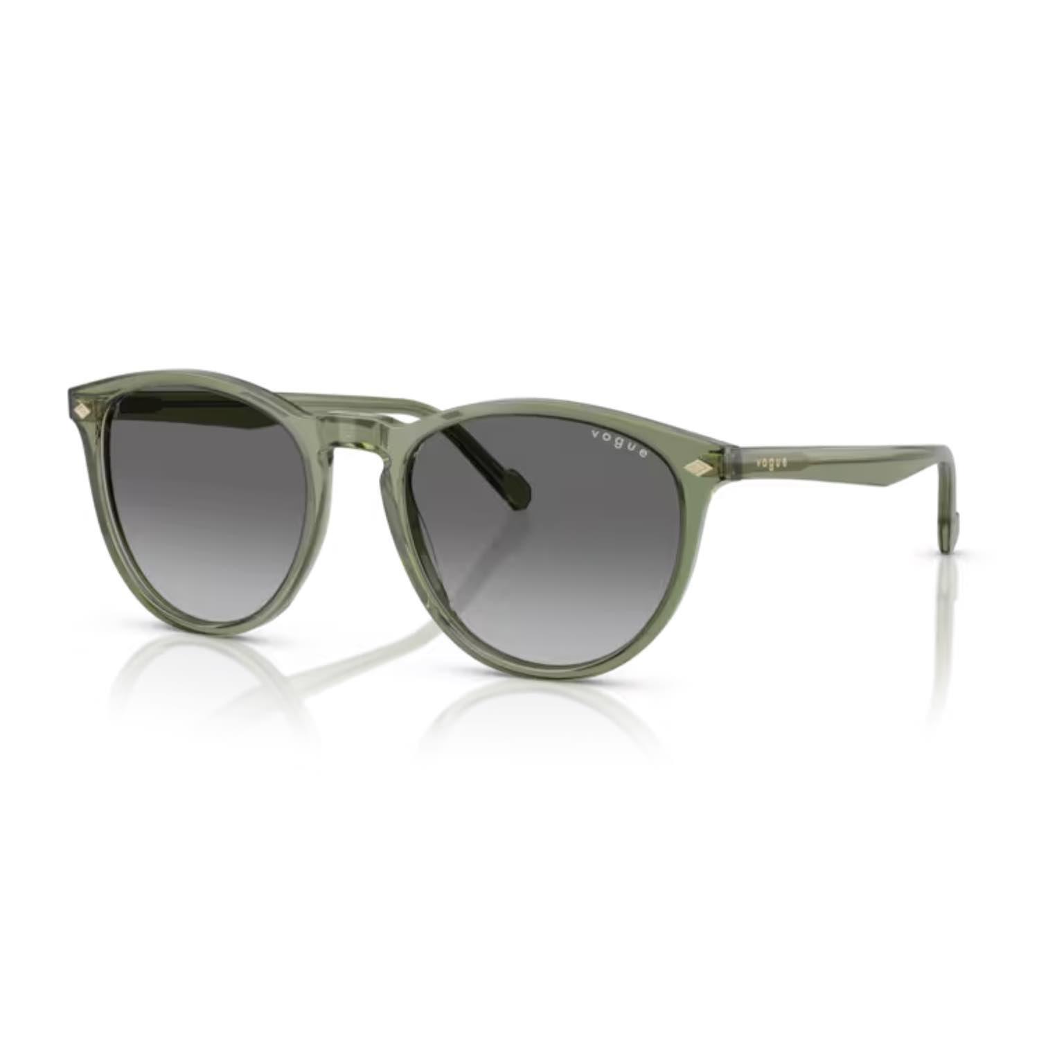 Vogue VO 5599S 318711 53 Unisex Oval Yeşil Kemik Güneş Gözlüğü