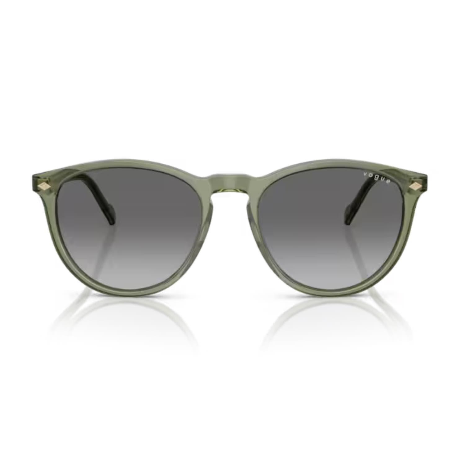 Vogue VO 5599S 318711 53 Unisex Oval Yeşil Kemik Güneş Gözlüğü