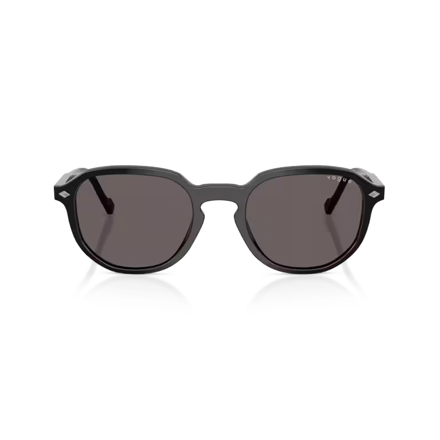 Vogue VO 5707S W4487 51 Unisex Oval Siyah Kemik Güneş Gözlüğü