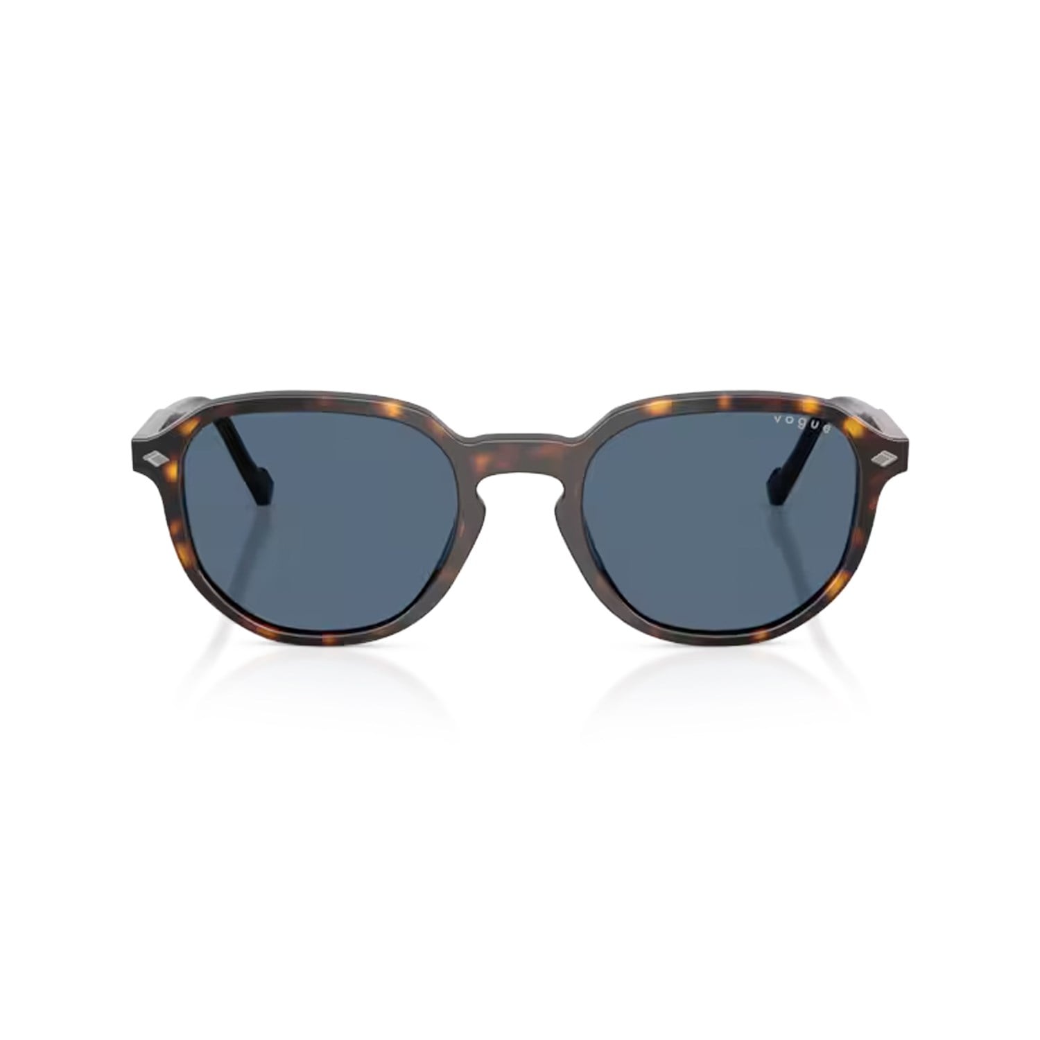 Vogue VO 5707S W65680 51 Unisex Oval Kırçıllı Kahverengi Kemik Güneş Gözlüğü