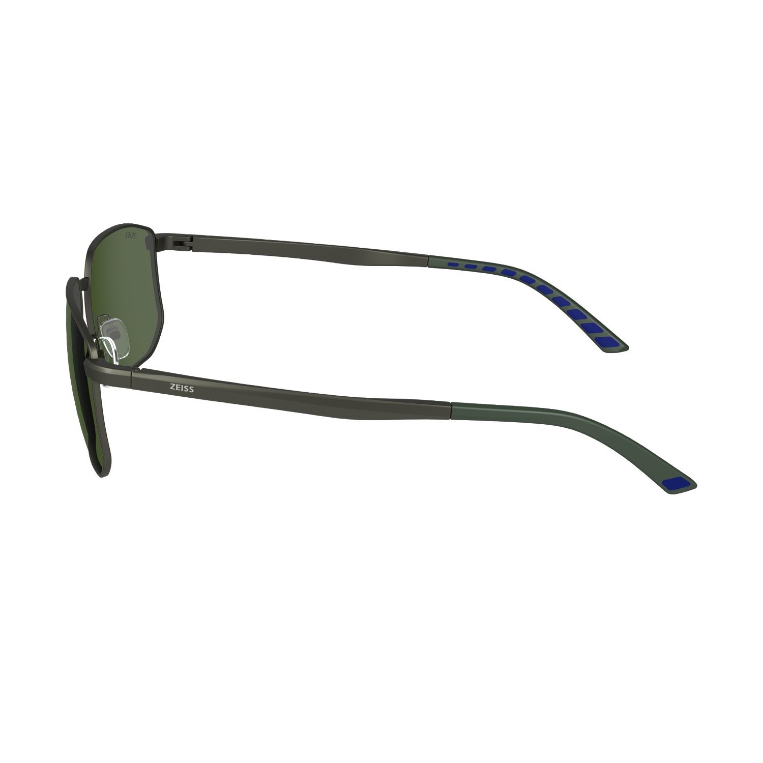 Zeiss ZS 23139SP 065 57 Unisex Geometrik Siyah Metal Güneş Gözlüğü