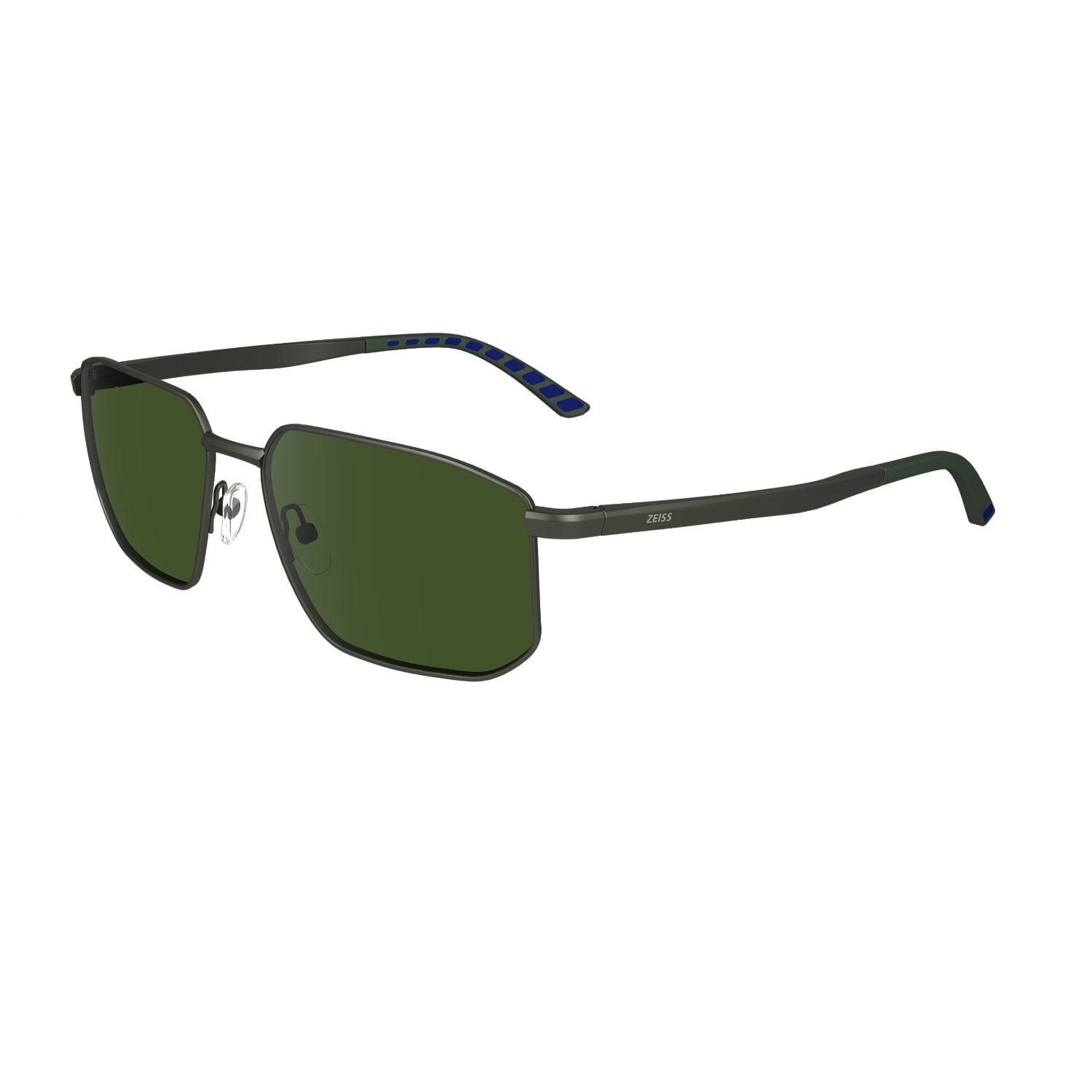 Zeiss ZS 23139SP 065 57 Unisex Geometrik Siyah Metal Güneş Gözlüğü