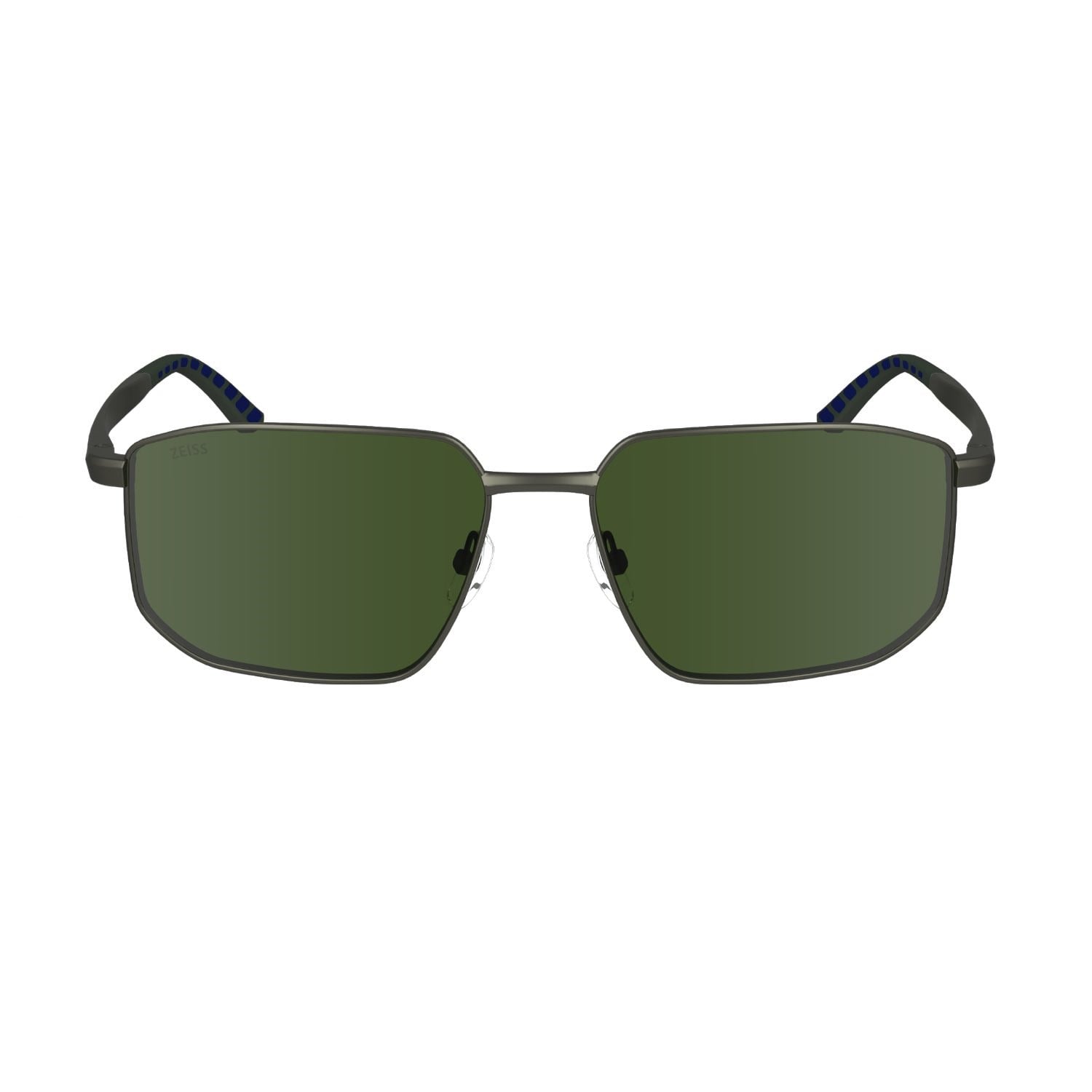 Zeiss ZS 23139SP 065 57 Unisex Geometrik Siyah Metal Güneş Gözlüğü