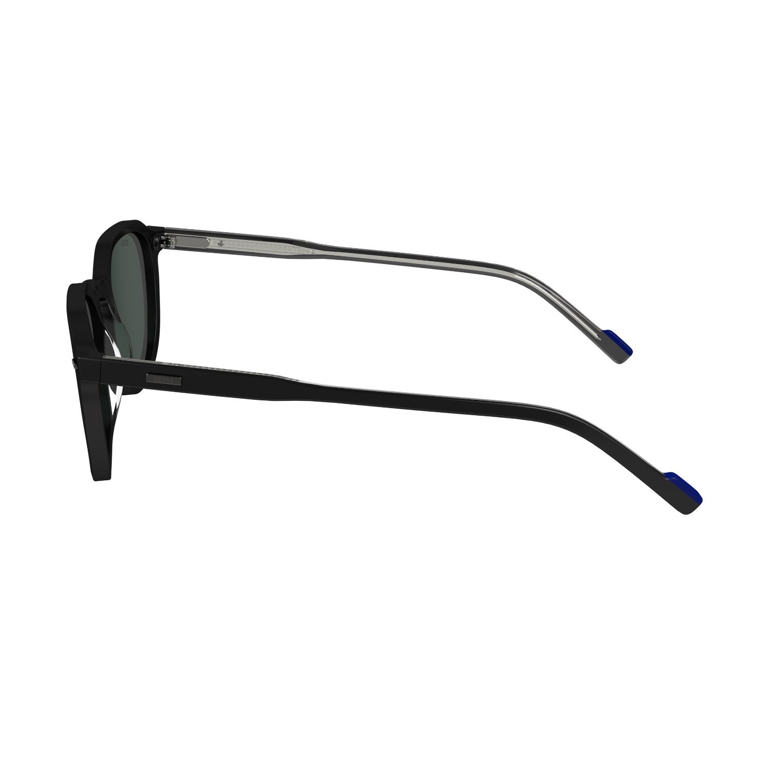 Zeiss ZS 24543S 001 50 Unisex Oval Siyah Kemik Güneş Gözlüğü
