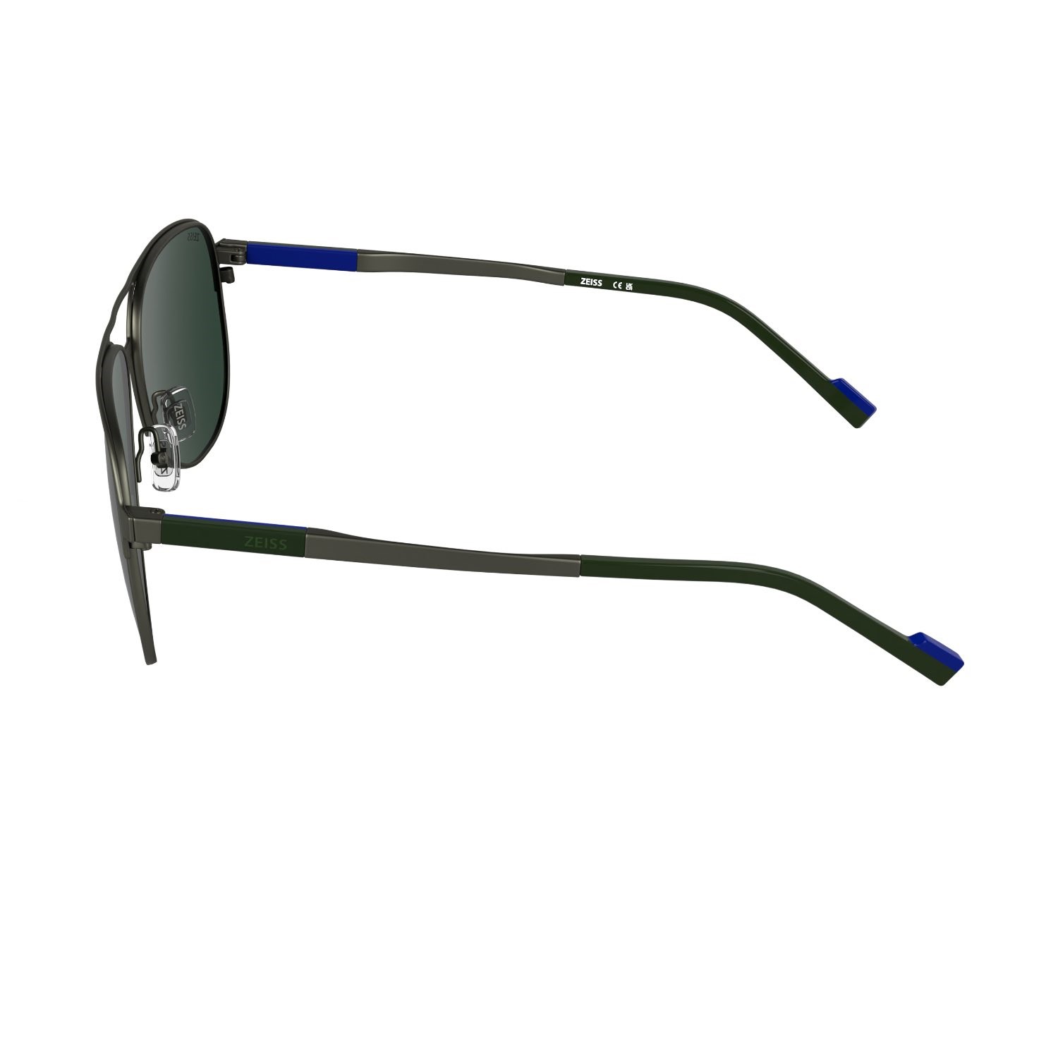 Zeiss ZS 25172S 061 60 Erkek Pilot Siyah Metal Güneş Gözlüğü