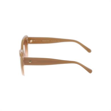 40 Million Flashy Toffee 52 Kadın Krem Cat Eye Güneş Gözlüğü