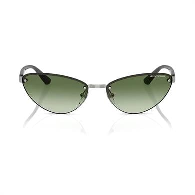 Armani Exchange AEX 2049S 60038E 58 Kadın Cat Eye Gri Metal Güneş Gözlüğü