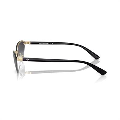 Armani Exchange AEX 2049S 61108G 58 Kadın Cat Eye Altın Metal Güneş Gözlüğü
