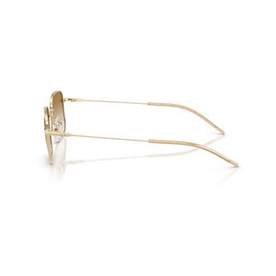 Armani Exchange AEX 2055S 611013 46 Kadın Kare Gold Metal Güneş Gözlüğü