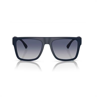 Armani Exchange AEX 4113S 81814L 55 Unisex Dikdörtgen Siyah Kemik Güneş Gözlüğü