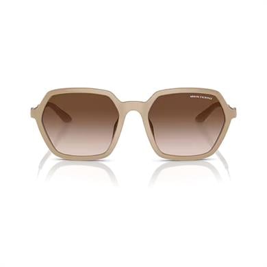Armani Exchange AEX 4139S 834213 52 Kadın Geometrik Bej Güneş Gözlüğü