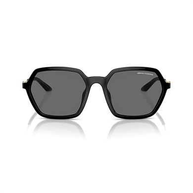 Armani Exchange AEX 4139SU 815887 52 Kadın Geometrik Siyah Kemik Güneş Gözlüğü