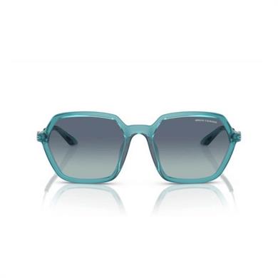 Armani Exchange AEX 4139SU 82374S 52 Unisex Geometrik Mavi Kemik Güneş Gözlüğü