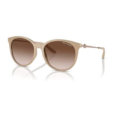 Armani Exchange AEX 4140S 834213 55 Kadın Cat Eye Bej Kemik Güneş Gözlüğü