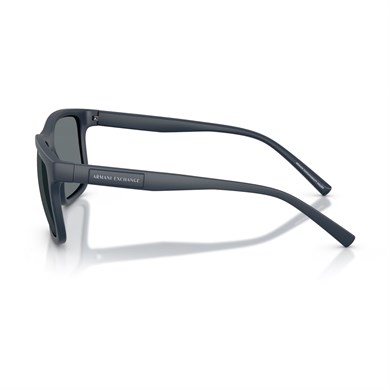Armani Exchange AEX 4145S 839980 57 Erkek Dikdörtgen Mavi Kemik Güneş Gözlüğü