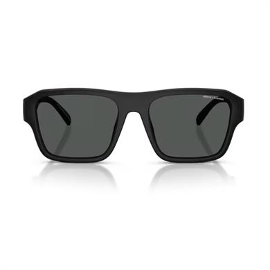 Armani Exchange AEX 4154SU 807887 56 Unisex Kare Siyah Kemik Güneş Gözlüğü