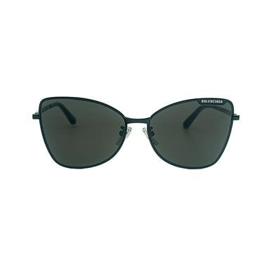 Balenciaga 0278S 001 60 Kadın Kelebek Siyah Metal Güneş Gözlüğü