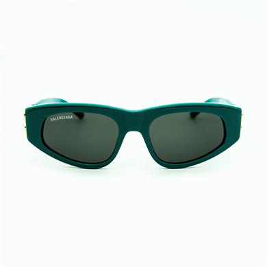 BALENCIAGA BB 0095S 005 53 Kadın Yeşil Cat Eye Güneş Gözlüğü