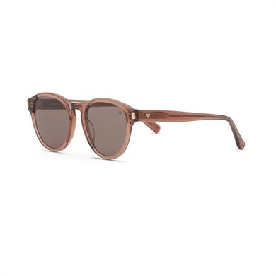 Blancia BC1386 C3 52 Unisex Oval Şeffaf Kahverengi Kemik Güneş Gözlüğü