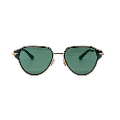 BOTTEGA BV 1271S 003 63 Kadın Gold Metal Damla Güneş Gözlüğü