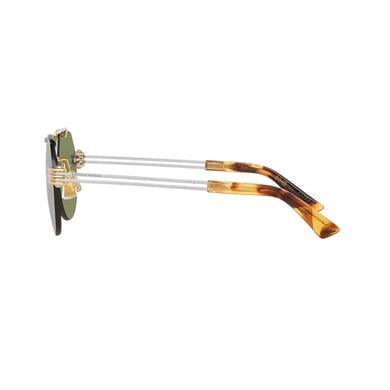 Bottega Veneta BV 1342S 003 59 Erkek Geometrik Gold Metal Güneş Gözlüğü