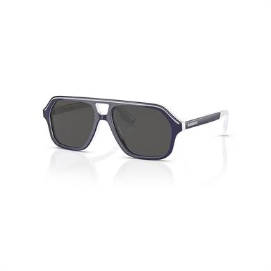 Burberry Junior OJB4340 392687 50 Çocuk Geometrik Lacivert Kemik Güneş Gözlüğü 