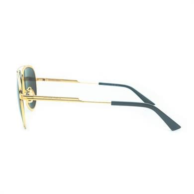 Bottega Veneta BV 1240S 001 59 Erkek Damla Altın Metal Güneş Gözlüğü