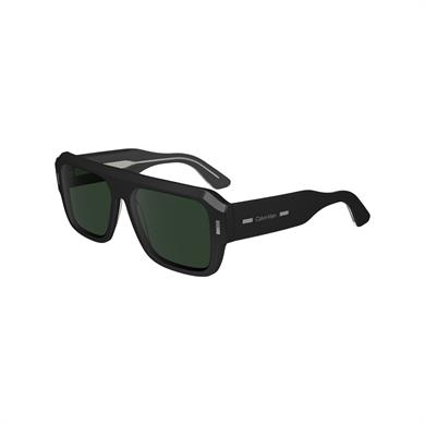 Calvin Klein CK 24501 001 56 Kadın Kare Siyah Kemik Güneş Gözlüğü