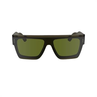 Calvin Klein CK 24502S 330 55 Unisex Kare Şeffaf Yeşil Kemik Güneş Gözlüğü