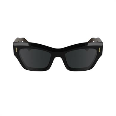 Calvin Klein CK 24531S 001 53 Unisex Geometrik Siyah Kemik Güneş Gözlüğü