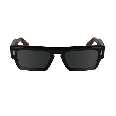 Calvin Klein CK 24532S 001 54 Unisex Dikdörtgen Siyah Kemik Güneş Gözlüğü